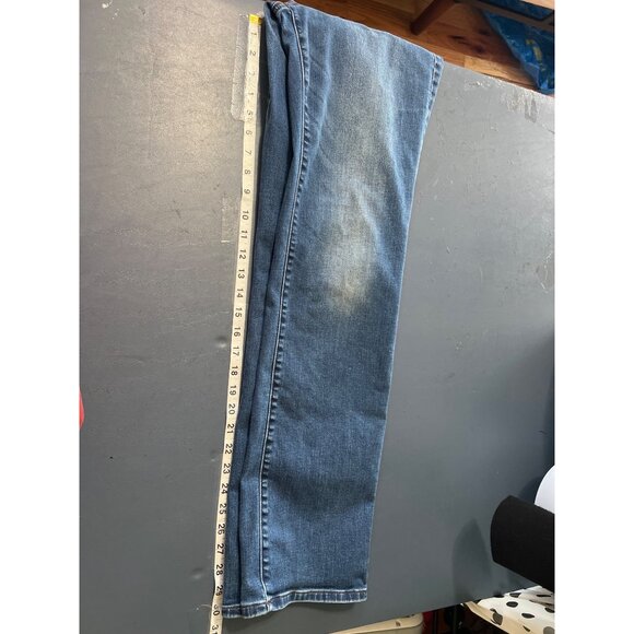 Talbots Flawless High-Rise Barely Boot Jeans Size 10 Cowgirl Western Rodeo Ranch - Picture 4 of 10